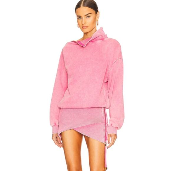 retrofete Charlotte Dress in Flamingo Pink NWT Size XS - Picture 1 of 3